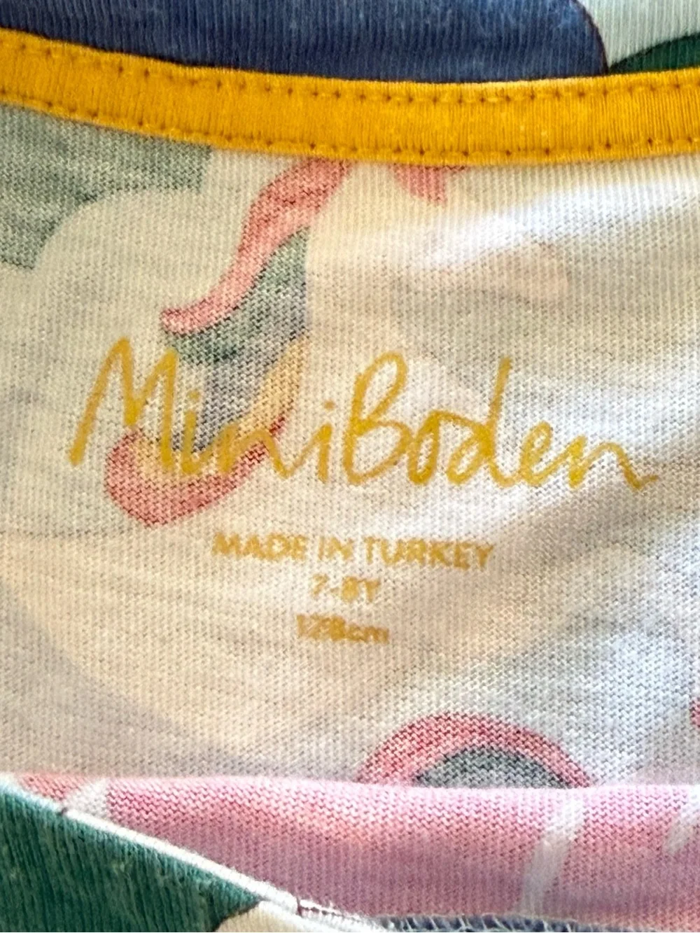Mini Biden Girls' Rainbow Unicorn Print Dress - size 7/8 - Pockets!